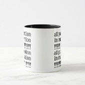 Funny All Punctuation in Moderation !!!!!!!!!!!!! Tasse (Zentrum)