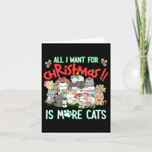 Funny alles, was ich Wollte, sind mehr Weihnachtsk Karte