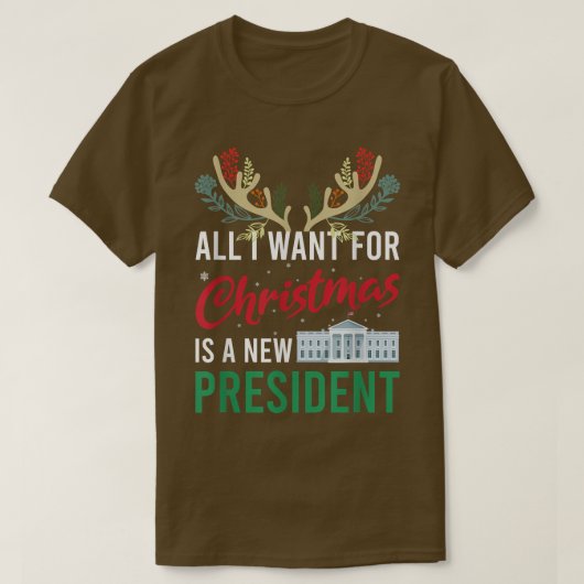 Funny alles, was ich zu Weihnachten Wollte, ist ei T-Shirt (Design vorne)