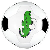 Funny Alligator Cartoon Fußball Ball (Gedreht)