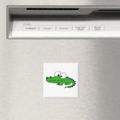 Funny Alligator Cartoon Magnet (In Situ (Geschirrspüler))