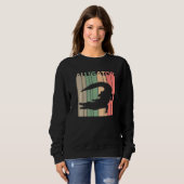 Funny Alligator Costume Sweatshirt (Vorne ganz)