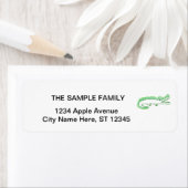 Funny Alligator Echo Art (Insitu)