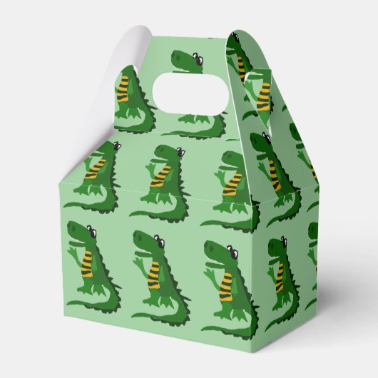 Funny Alligator Geschenkboxen Geschenkschachtel (Vorderseite)