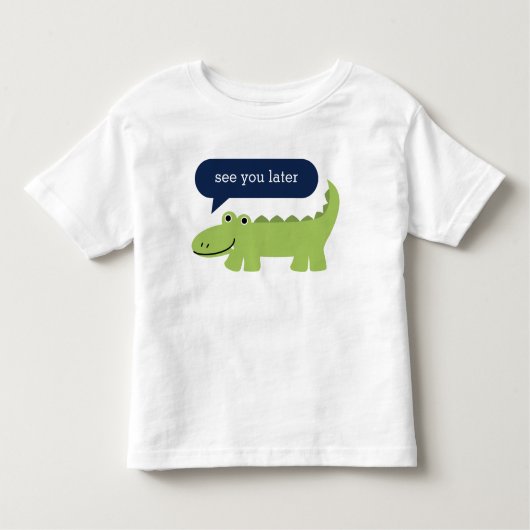 Funny Alligator Kids T-Shirt (Vorderseite)