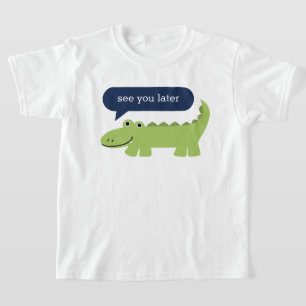 Funny Alligator Kinder T-Shirt