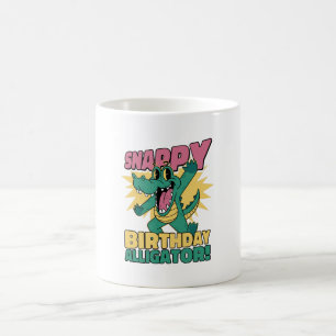 Funny Alligator Lover und Birthday Crocodile Gator Kaffeetasse