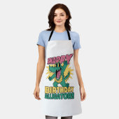Funny Alligator Lover und Birthday Crocodile Gator Schürze (Getragen)