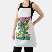 Funny Alligator Lover und Birthday Crocodile Gator Schürze (InSitu)