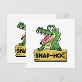 Funny Alligator Lover und Zookeeper Crocodile (Vorne/Hinten)