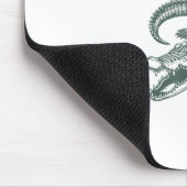 Funny Alligator Pub Spater Gator Mousepad (Ecke)