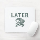 Funny Alligator Pub Spater Gator Mousepad (Mit Mouse)
