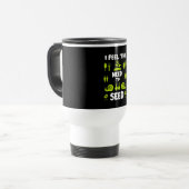 Funny Allogement Gardens Reisebecher (Vorderseite Links)