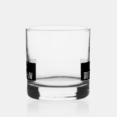 Funny Almost Brother in Law Monogram Whiskyglas (Links)