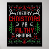 Funny Alone At Home Movies Merry Christmas You Fil Poster (Vorne)