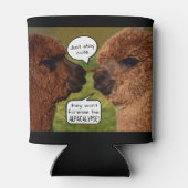 Funny Alpaca Alpacalypse Dosenkühler (Rückseite)