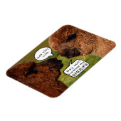 Funny Alpaca Alpacalypse Magnet (Linke Seite)
