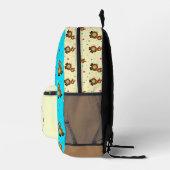 Funny Alpaca bedruckte Rucksack (Rechts)