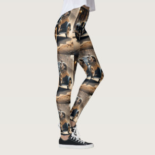 Funny Alpaca Capone The Notoria Alpaca, Leggings