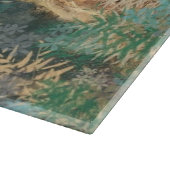 Funny Alpaca Cutting Board Schneidebrett (Ecke)