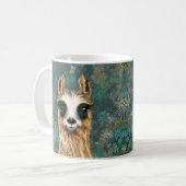 Funny Alpaca Kaffee Tasse (Vorderseite Links)