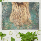 Funny Alpaca Küchentuch (Gefaltet)