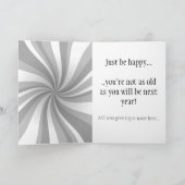 Funny Alpaca Llama Birthday Karte (Innenseite)