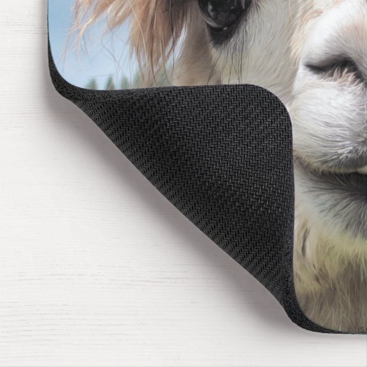 Funny Alpaca Llama Don't Touch I Spit Mousepad (Ecke)