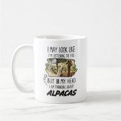 Funny Alpaca Lover Tasse (Links)