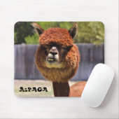 Funny Alpaca Mousepad (Mit Mouse)