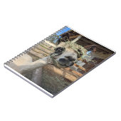 Funny Alpaca Notebook Notizblock (Linke Seite)