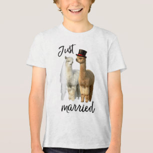 Funny Alpaca Shirt Braut und Groom Wedding _1
