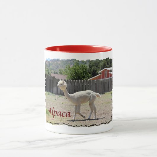 Funny Alpaca Tasse (Zentrum)