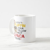 Funny Alpaca Wound Llama Krankenpfleger Geschenke Kaffeetasse (Vorderseite Links)