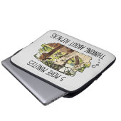 Funny Alpacas Laptop Sleeve (Vorne Knopf)