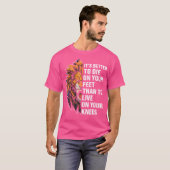Funny Alpha Männchen Wolf Es ist besser, Die T-Shirt (Vorne ganz)
