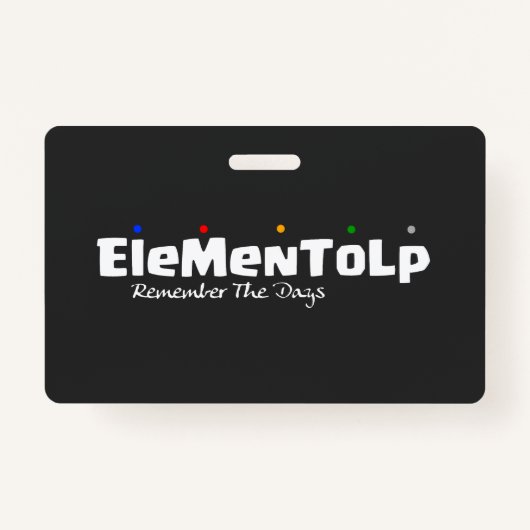 Funny Alphabet Redewendungen Ausweis (Vorderseite)