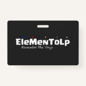 Funny Alphabet Redewendungen Ausweis (Rückseite)