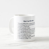 Funny, als ich in deinem Alter war" jeder Geburtst Kaffeetasse (Vorderseite Links)