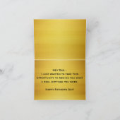 Funny Alternative Bad Dad Card Karte (Innenseite)