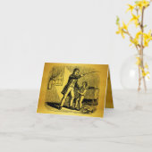 Funny Alternative Bad Vater Card Karte (Gelbe Blume)