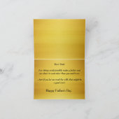 Funny Alternative Bad Vater Card Karte (Innenseite)