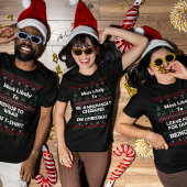 Funny am wahrscheinlichsten verärgert Ugly Weihnac T-Shirt