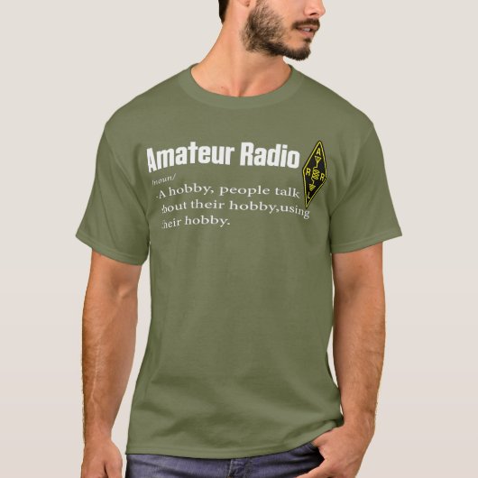 Funny Amateur Radio Hobby Gift Shirt für HAM (Vorderseite)