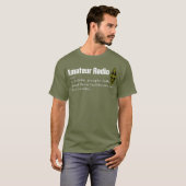 Funny Amateur Radio Hobby Gift Shirt für HAM (Vorne ganz)