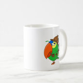 Funny Amazon Parrot Detection Tasse (VorderseiteRechts)
