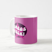 Funny Ambos Rock Pink Ambulant Driver Kaffeetasse (Vorderseite Links)
