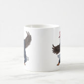 Funny American Eagle Kaffeetasse (Mittel)