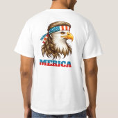 Funny American Eagle T - Shirt (Rückseite)