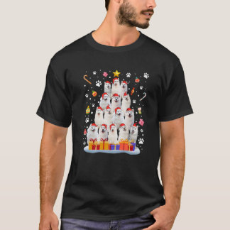 Funny American Eskimo Dog Ugly Sweater Christmas T T-Shirt
